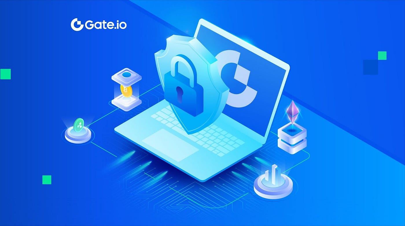 Gate.io登录界面展示不同的身份验证方式和安全选项
